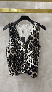 Blusa Animal Tipo Chaleco