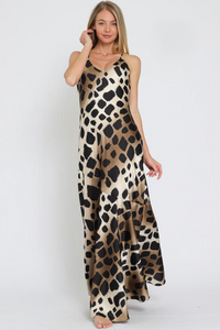 Maxi Vestido Print Jirafa
