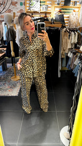 Set Leopardo Pantalón