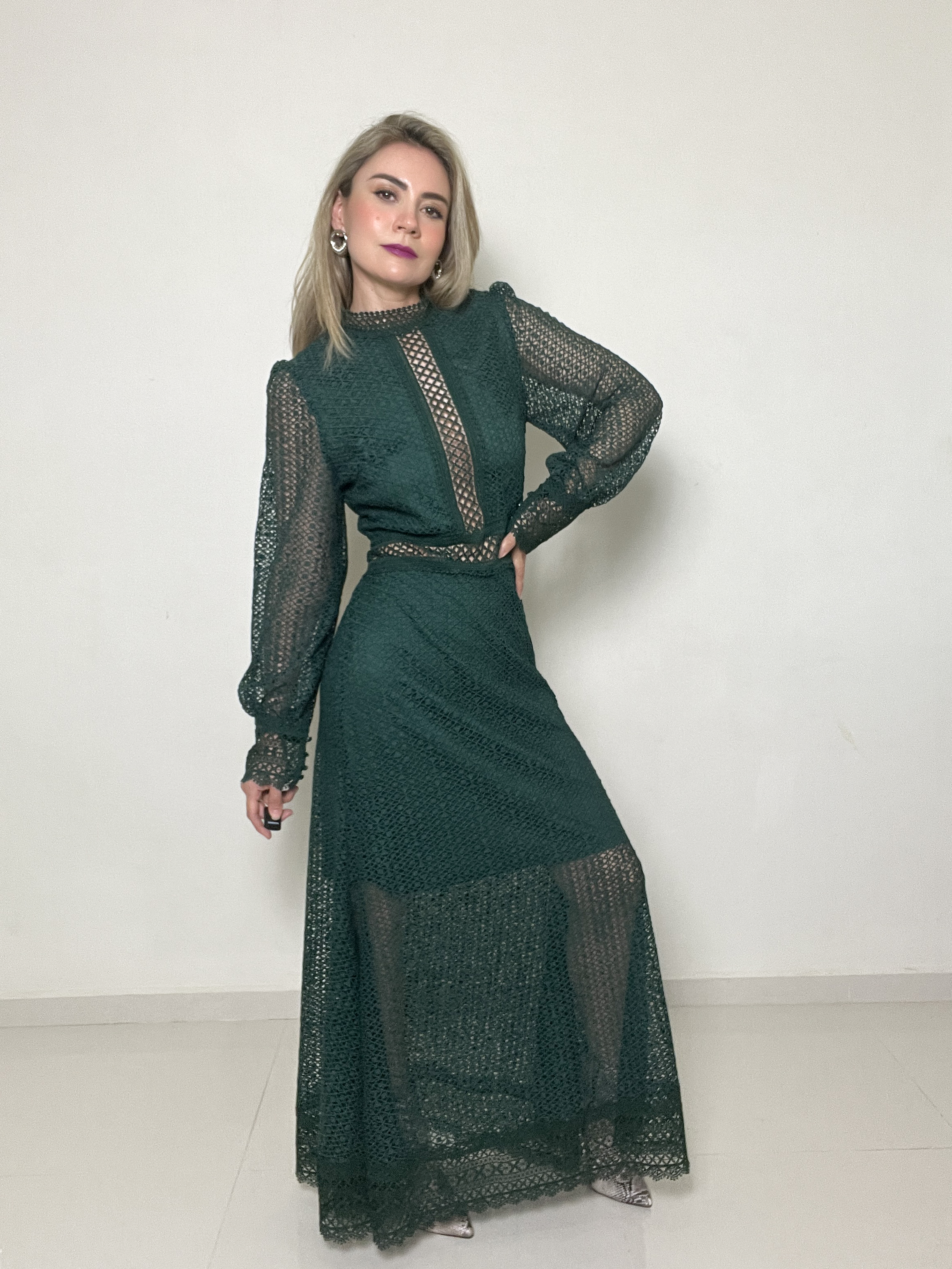 Maxi Verde Crochet