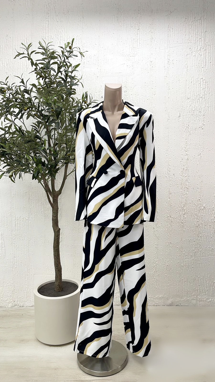 Set Blazer Zebra